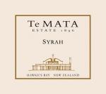 Te Mata Syrah 2020