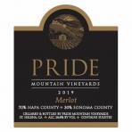 Pride - Merlot Napa Valley Mountain Vineyards 2019