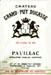 Chateau Grand Puy Ducasse - Pauillac 1978