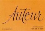 Auteur - Pinot Noir Sonoma Coast 2010