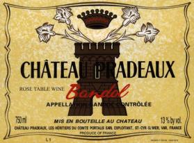 Chateau Pradeaux - Bandol Rose 2022 (750ml) (750ml)