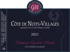 Domaine Gachot-Monot - Cotes De Nuits-Villages 2022 (750ml) (750ml)
