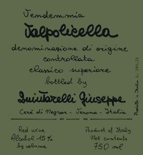 Giuseppe Quintarelli - Valpolicella Classico Superiore 2018 (750ml) (750ml)