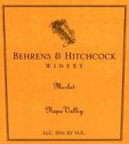 Behrens & Hitchcock - Merlot Napa Valley 2001