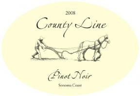 County Line - Pinot Noir Sonoma Coast 2020 (750ml) (750ml)