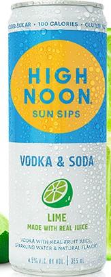High Noon Sun Sips - Lime Vodka & Soda (12oz bottles) (12oz bottles)