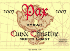 Pax - Syrah North Coast Cuvee Christine 2004