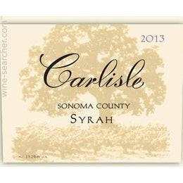 Carlisle - Sonoma County Syrah 2013 (750ml) (750ml)