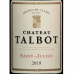 Ch�teau Talbot - Saint-Julien Grand Cru Class� 2019