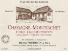 Henri Prudhon & Fils - Chassagne Montrachet 1er Cru Les Chenevottes 2020 (750)
