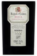Marqus de Riscal - Rioja Baron de Chirel Reserva 1996 (750)