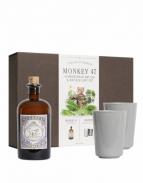 Monkey 47 Gin Gift Set - Schwarzwald Dry Gin and 2 Ceramic Cups 0