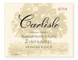 Carlisle - Montafi Ranch Zinfandel 2014