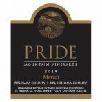 Pride - Merlot Napa Valley Mountain Vineyards 2019