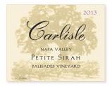 Carlisle - Petite Sirah Palisade Vineyard 2013